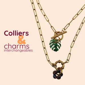 Colliers à charms interchangeables